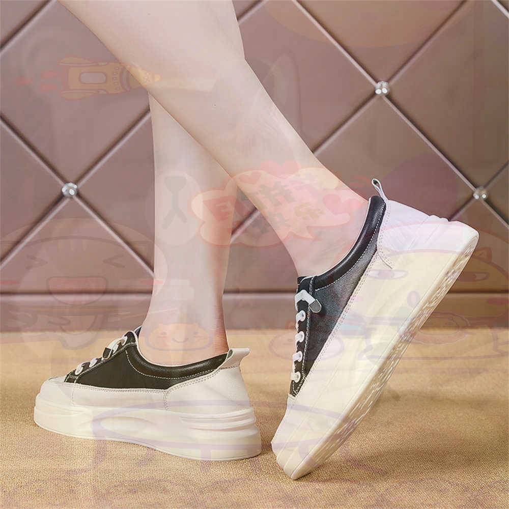 Outdoor Camping Light Ideas - Lace-up Chunky Loafers Woman Skateboarding Sports