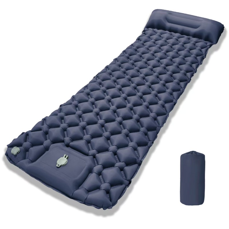 Camp Pillow Compressible - TPU Rhombus Inflatable Sleeping Pad with