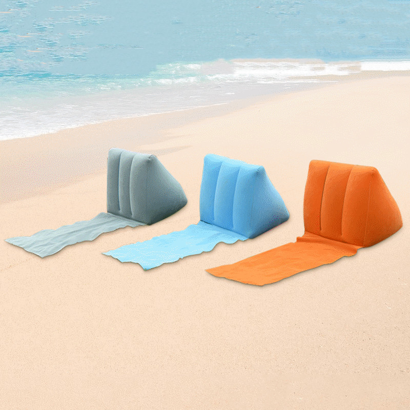 Camp Pillow Compressible - Foldable Soft Inflatable Beach Mat Festival