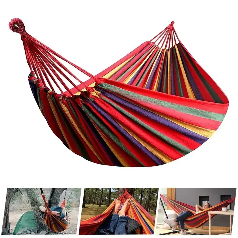 1pc Outdoor Canvas Hammock Cam - огляд і ціна Camping Rope