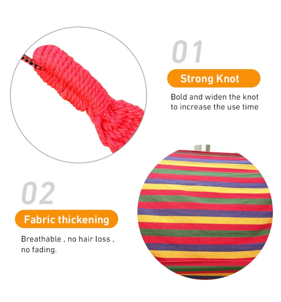 1pc Outdoor Canvas Hammock Cam - огляд і ціна Camping Rope