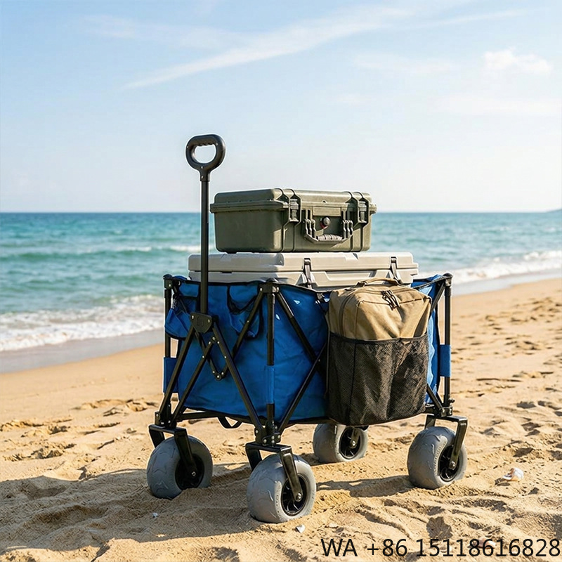 Foldable Metal Beach Wagon Qui - огляд і ціна Outdoor Camping Table