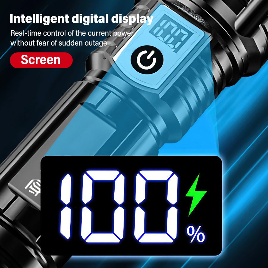 High Power 200000LM LED Flashl - огляд і ціна Outdoor Camping Lamp