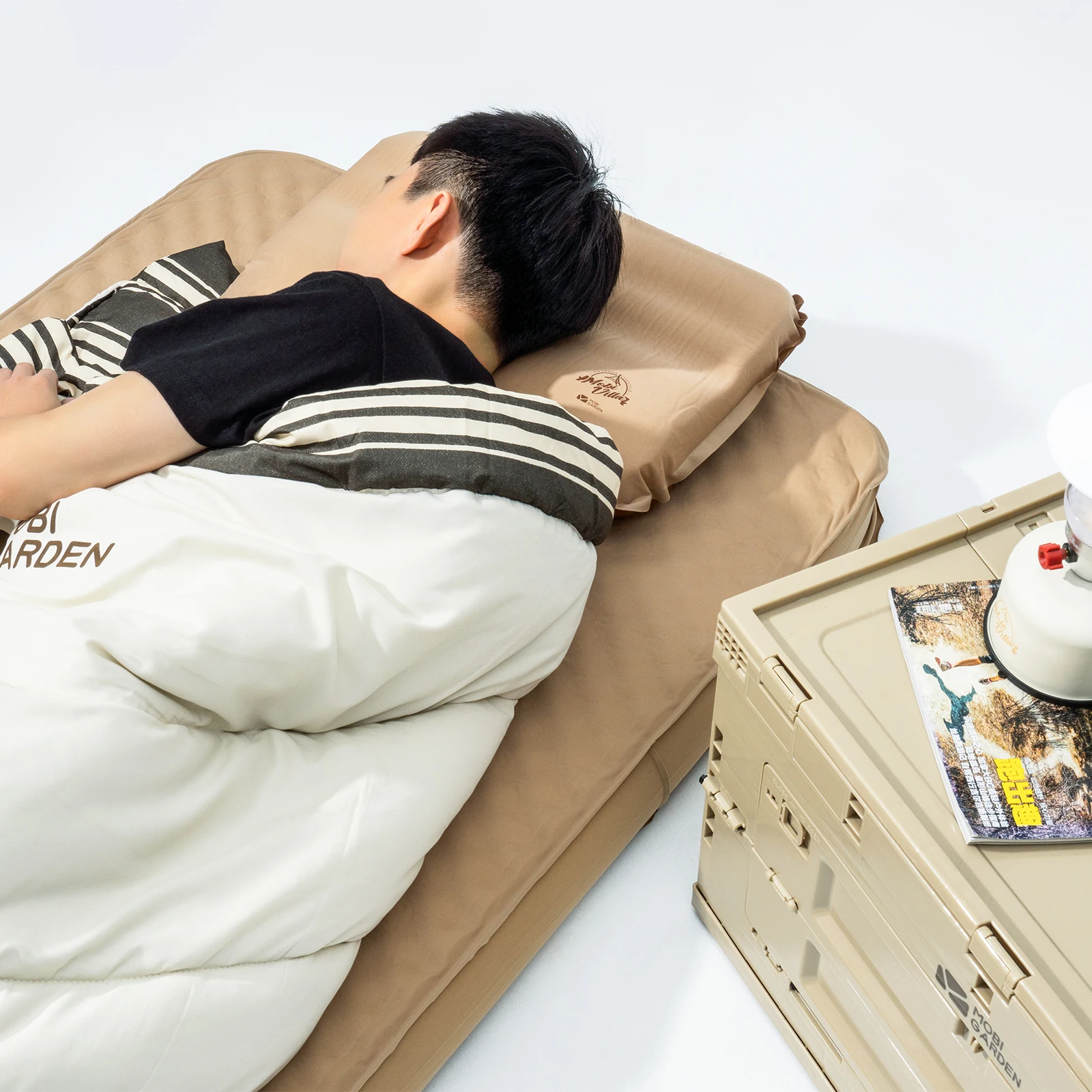 MOBI GARDEN Upgraded Portable  - огляд і ціна Camp Pillow Compressible
