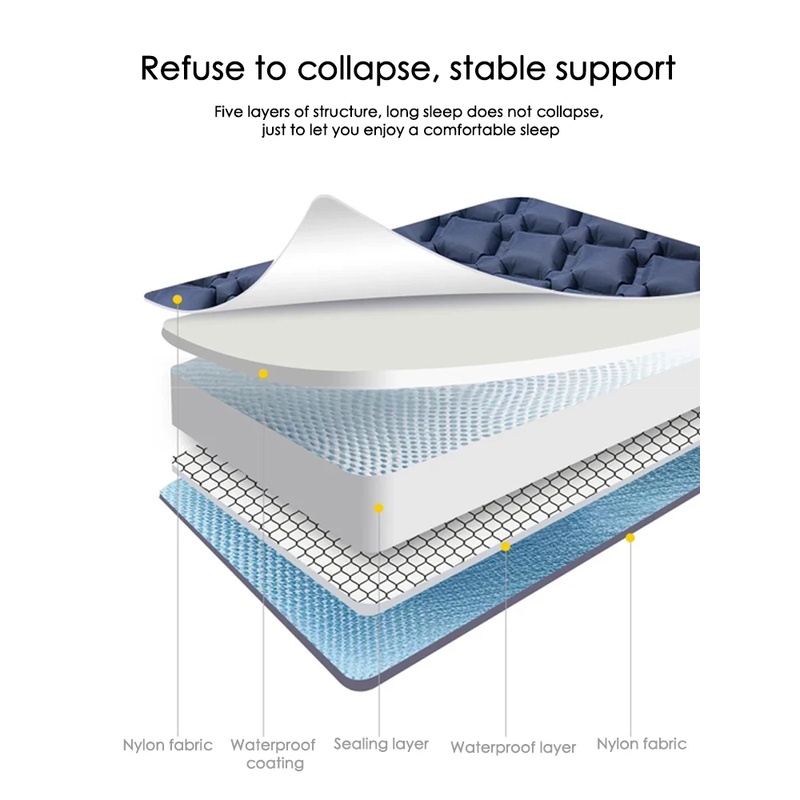 Outdoor Camping Sleeping Pad F - огляд і ціна Camp Pillow Compressible