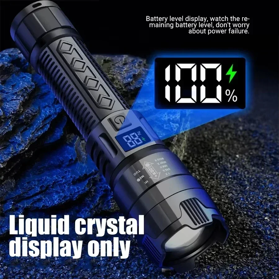High Strong Power Led Flashlig - огляд і ціна Outdoor Camping Lamp