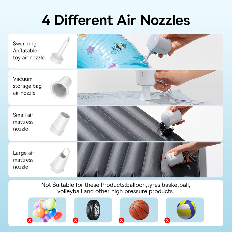 Baseus Air Pump Wireless Air C - огляд і ціна Outdoor Camping Rugs