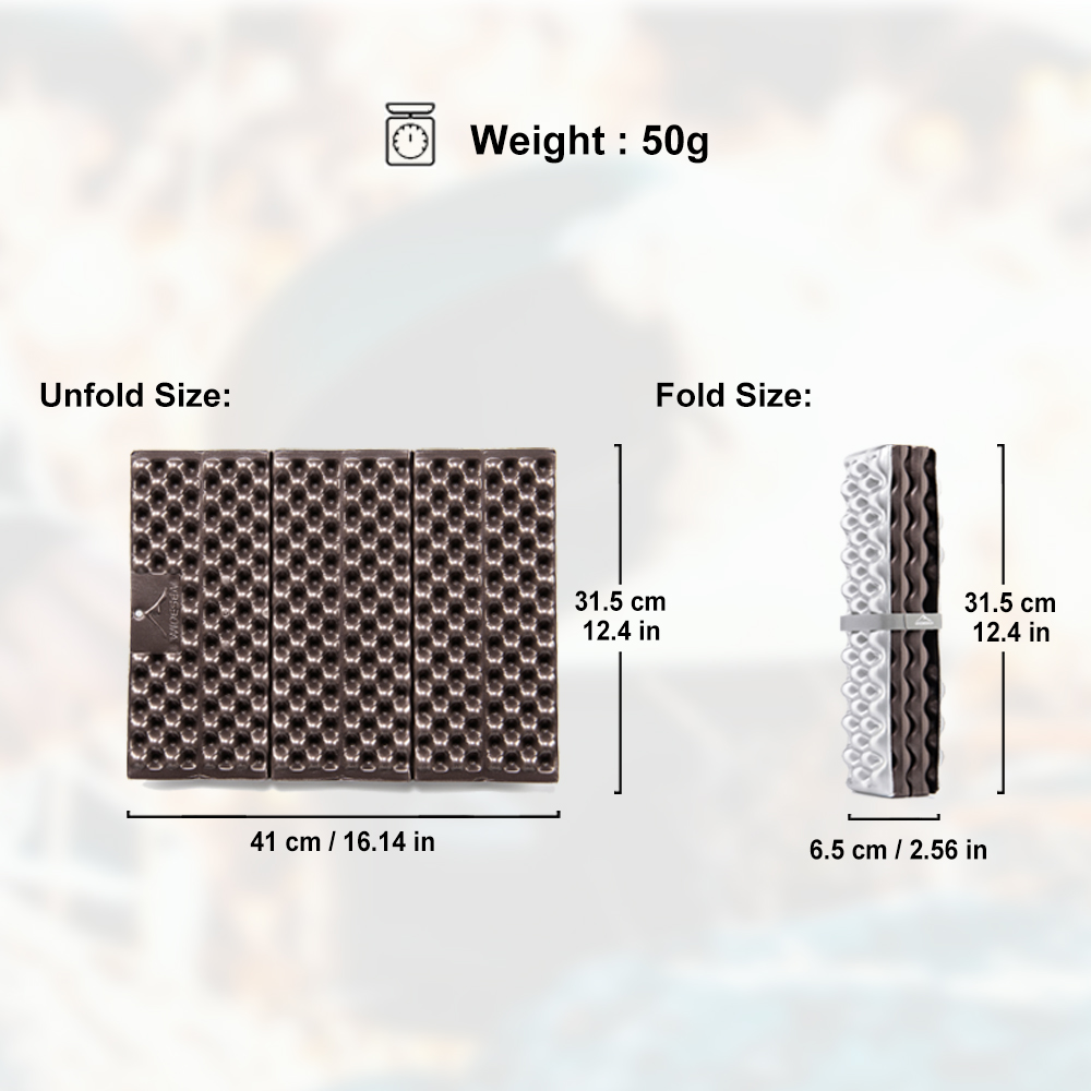 Widesea Camping Foldable Mat S - огляд і ціна Outdoor Camping Rugs
