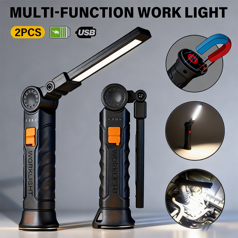 Portable COB LED Flashlight US - огляд і ціна Outdoor Camping Lamp