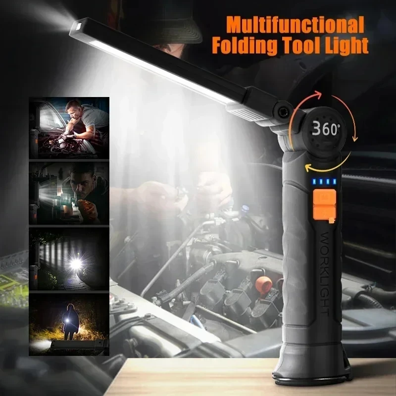 Portable COB LED Flashlight US - огляд і ціна Outdoor Camping Lamp