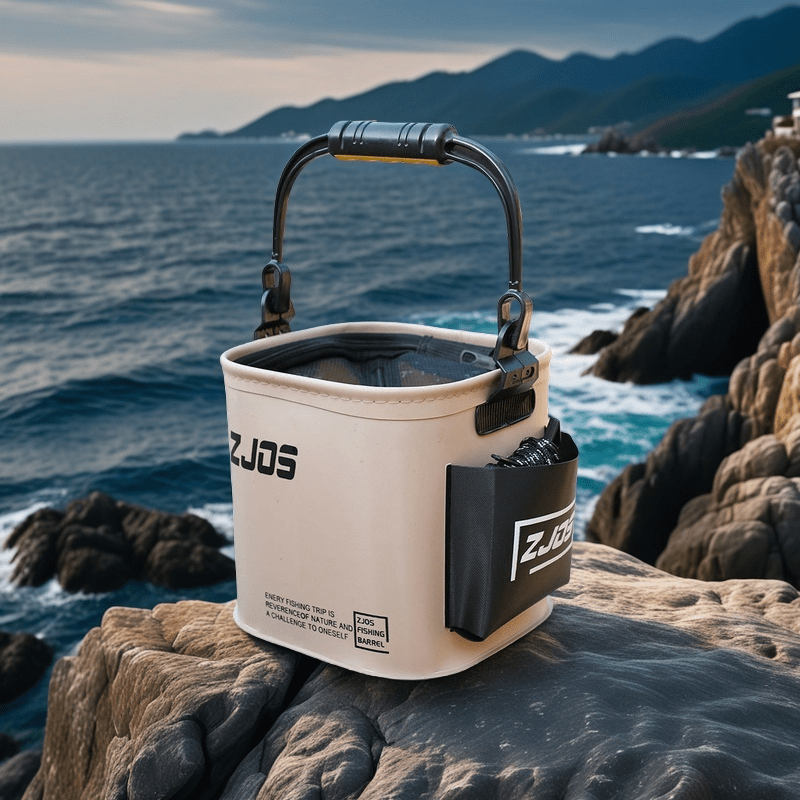Portable Folding Bucket 8L/13L - огляд і ціна Camping Rope