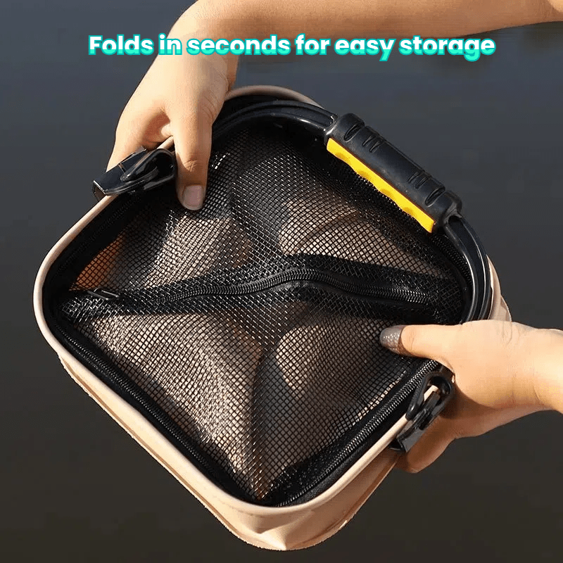 Portable Folding Bucket 8L/13L - огляд і ціна Camping Rope