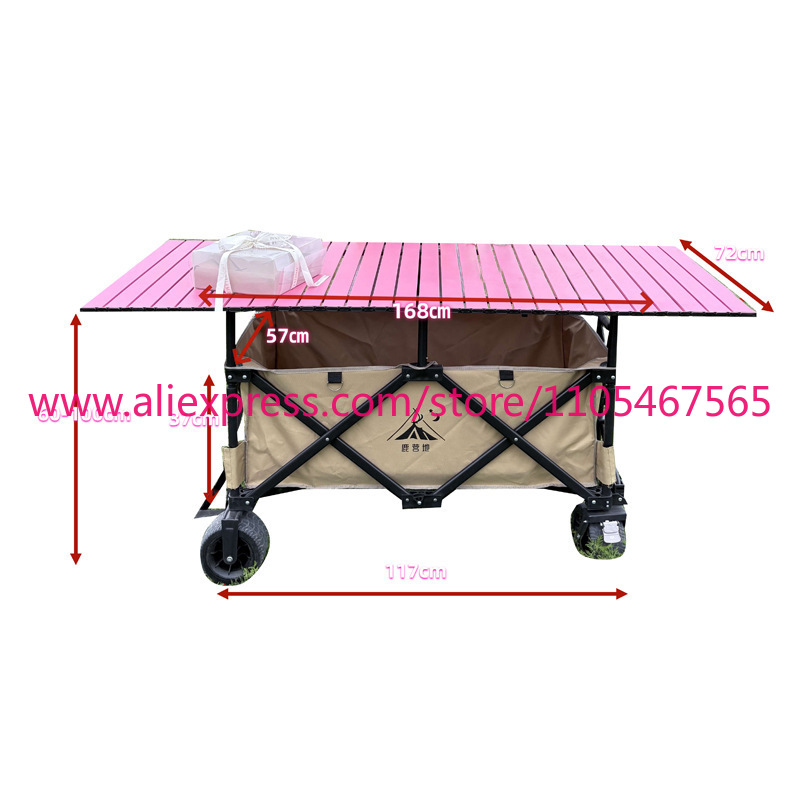 1PCS camper stall large foldab - огляд і ціна Outdoor Camping Table