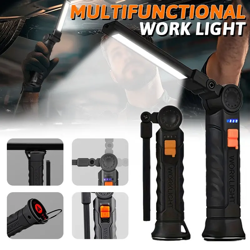 Rechargeable Magnetic Work Lig - огляд і ціна Outdoor Camping Lamp