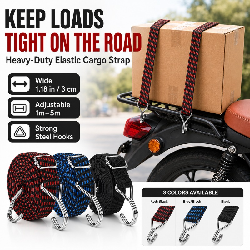 3cm Wide Elastic Cargo Strap 1 - огляд і ціна Camping Rope