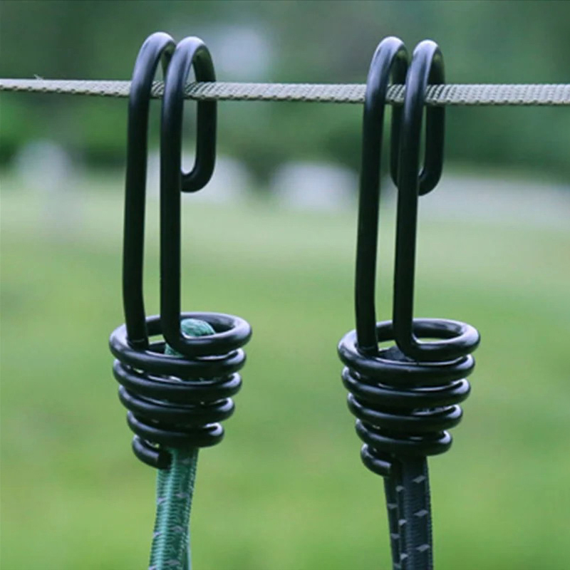 5Pcs Hooks Drawstring Elastic  - огляд і ціна Camping Rope