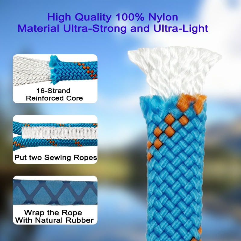 1pc Heavy-Duty Nylon Suspensio - огляд і ціна Camping Rope