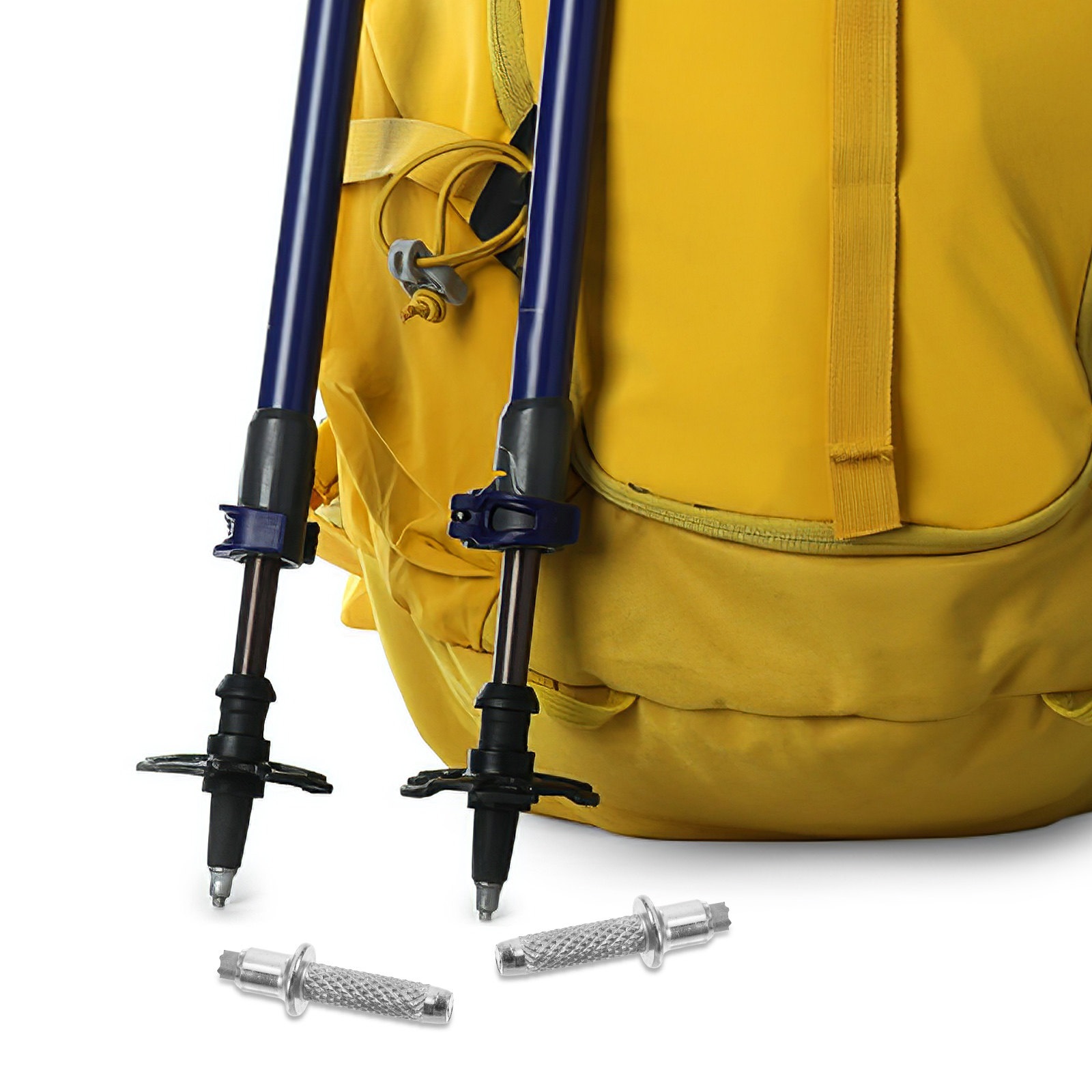 8Pcs Tungsten Steel Hiking Tre - огляд і ціна Trekking Poles
