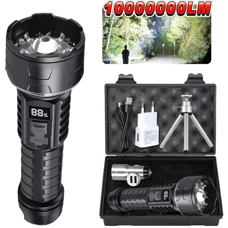 COB LED Flashlight Rechargeabl - огляд і ціна Outdoor Camping Lamp