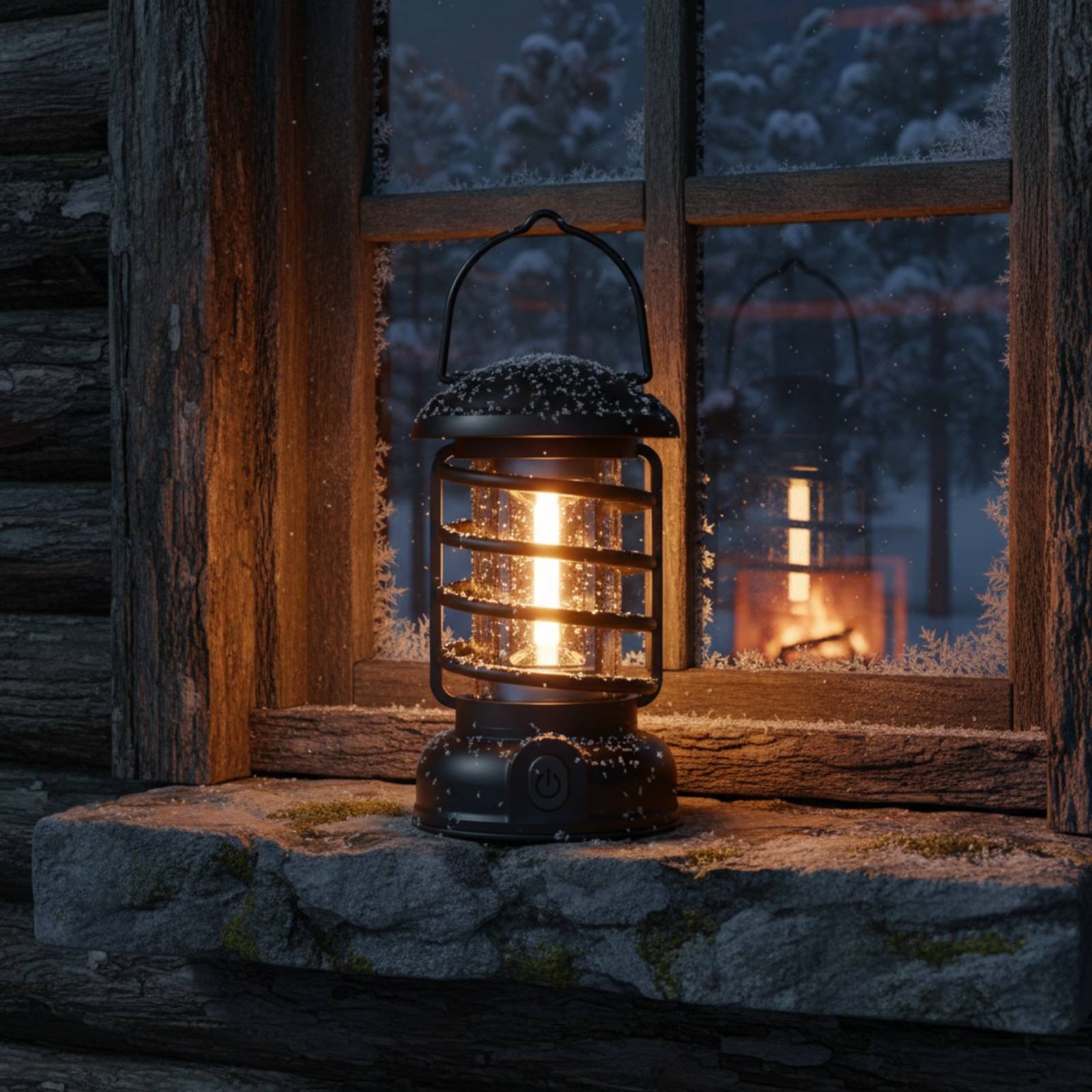 Retro Camping Lantern Two-Way  - огляд і ціна Outdoor Camping Lamp