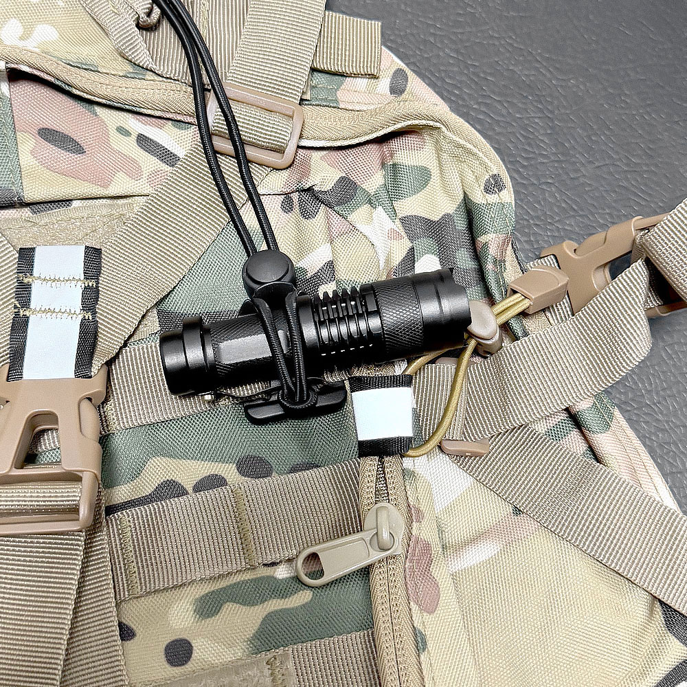 Flashlight Clip Outdoor Backpa - огляд і ціна Camping Rope