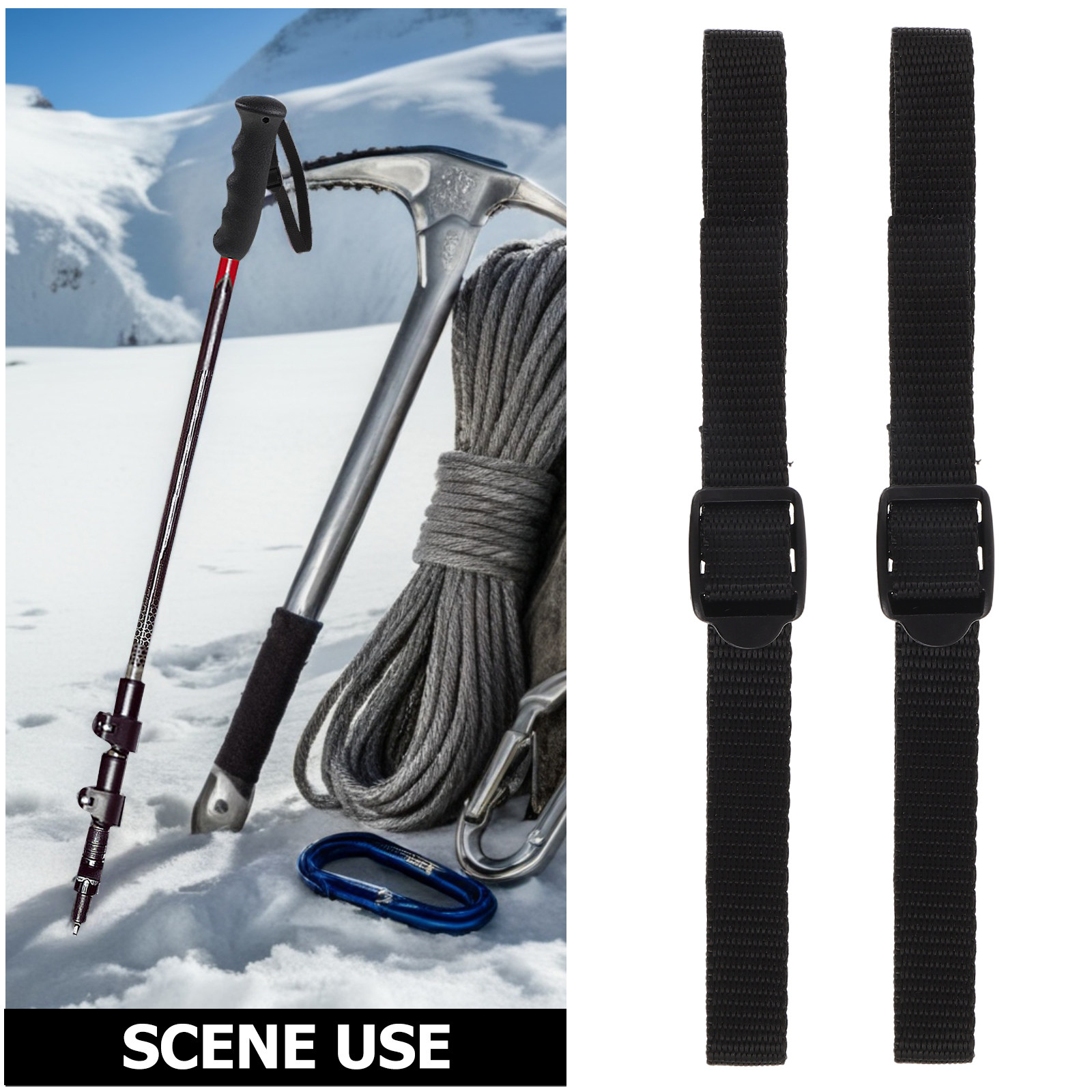 5Pcs Hiking Pole Wrist Lanyard - огляд і ціна Trekking Poles