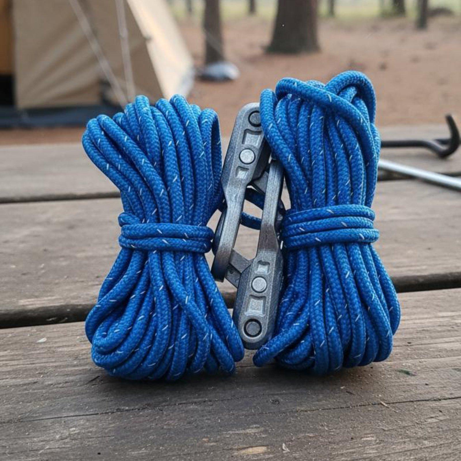 Nylon Rope Cord Fastener Adjus - огляд і ціна Camping Rope