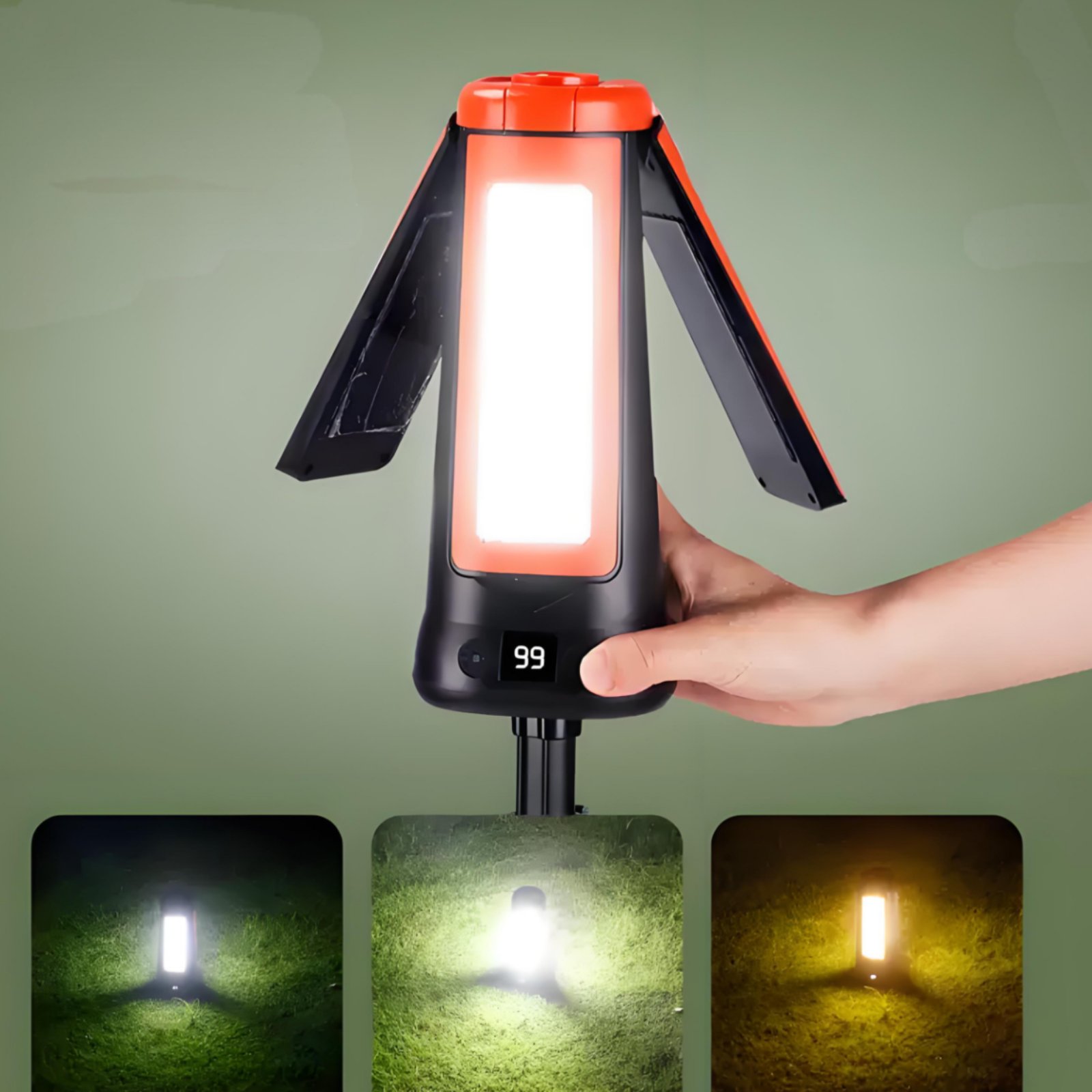 Telescopic Tent Lamp Adjustabl - огляд і ціна Outdoor Camping Lamp