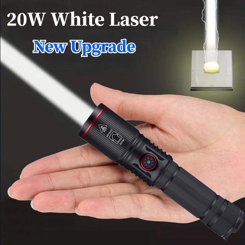 Powerful LED Flashlight Type C - огляд і ціна Camping Rope
