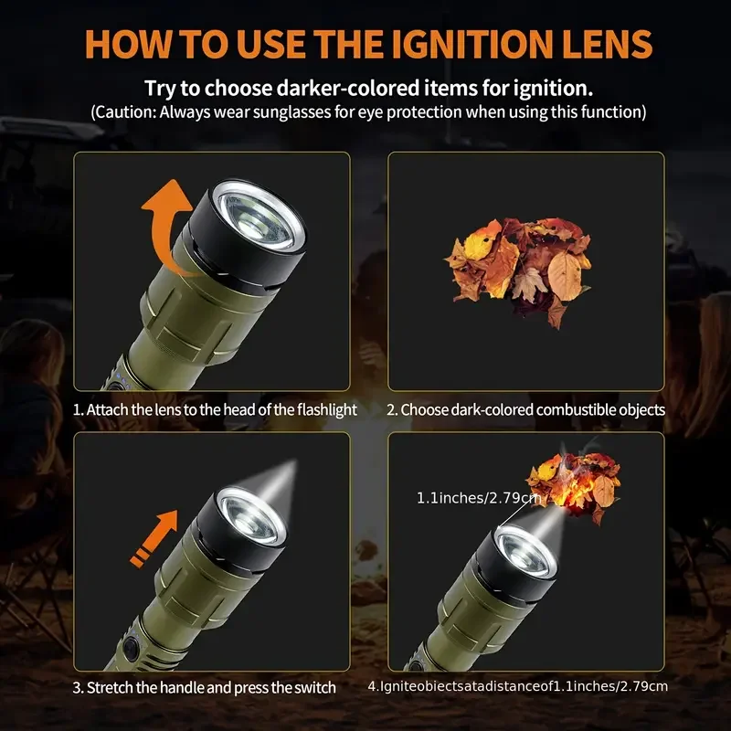 Ultra Powerful Flashlight Conc - огляд і ціна Outdoor Camping Lamp