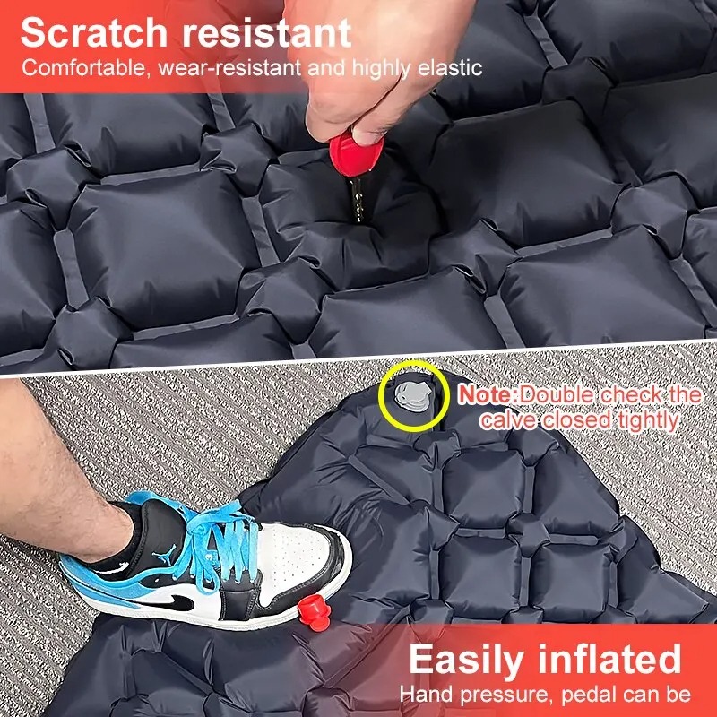 TPU Rhombus Inflatable Sleepin - огляд і ціна Camp Pillow Compressible