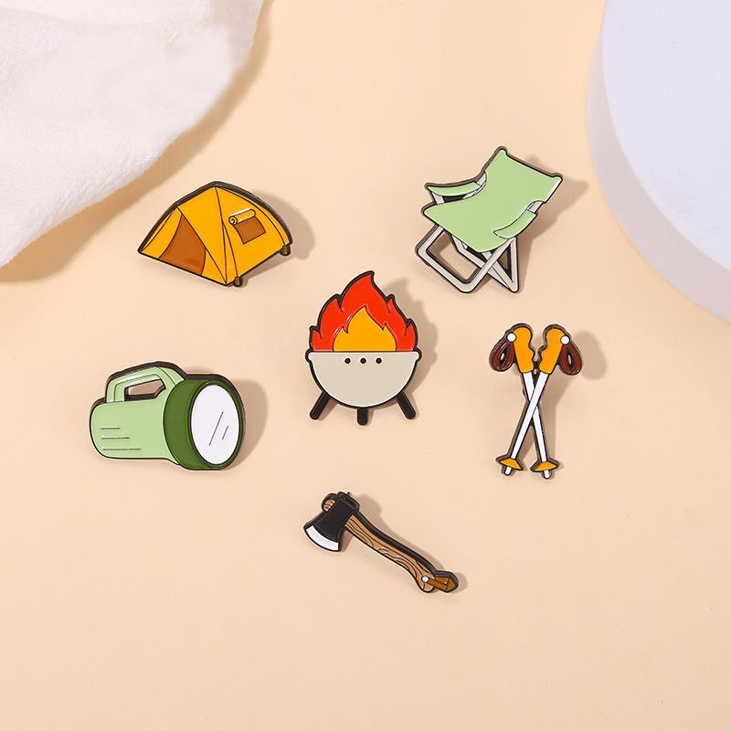 Go Camping Enamel Pins Custom  - огляд і ціна Trekking Poles