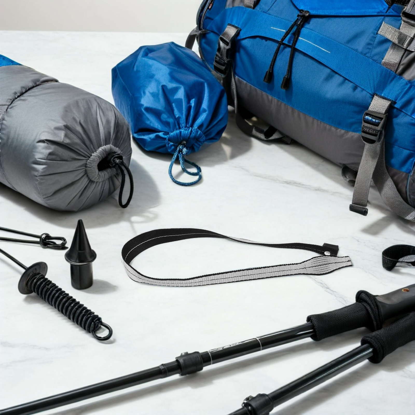 2Pcs Universal Black Trekking  - огляд і ціна Trekking Poles