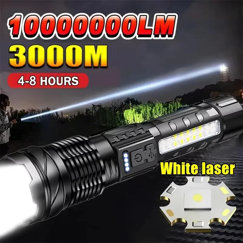 Powerful LED Flashlight Batter - огляд і ціна Outdoor Camping Lamp